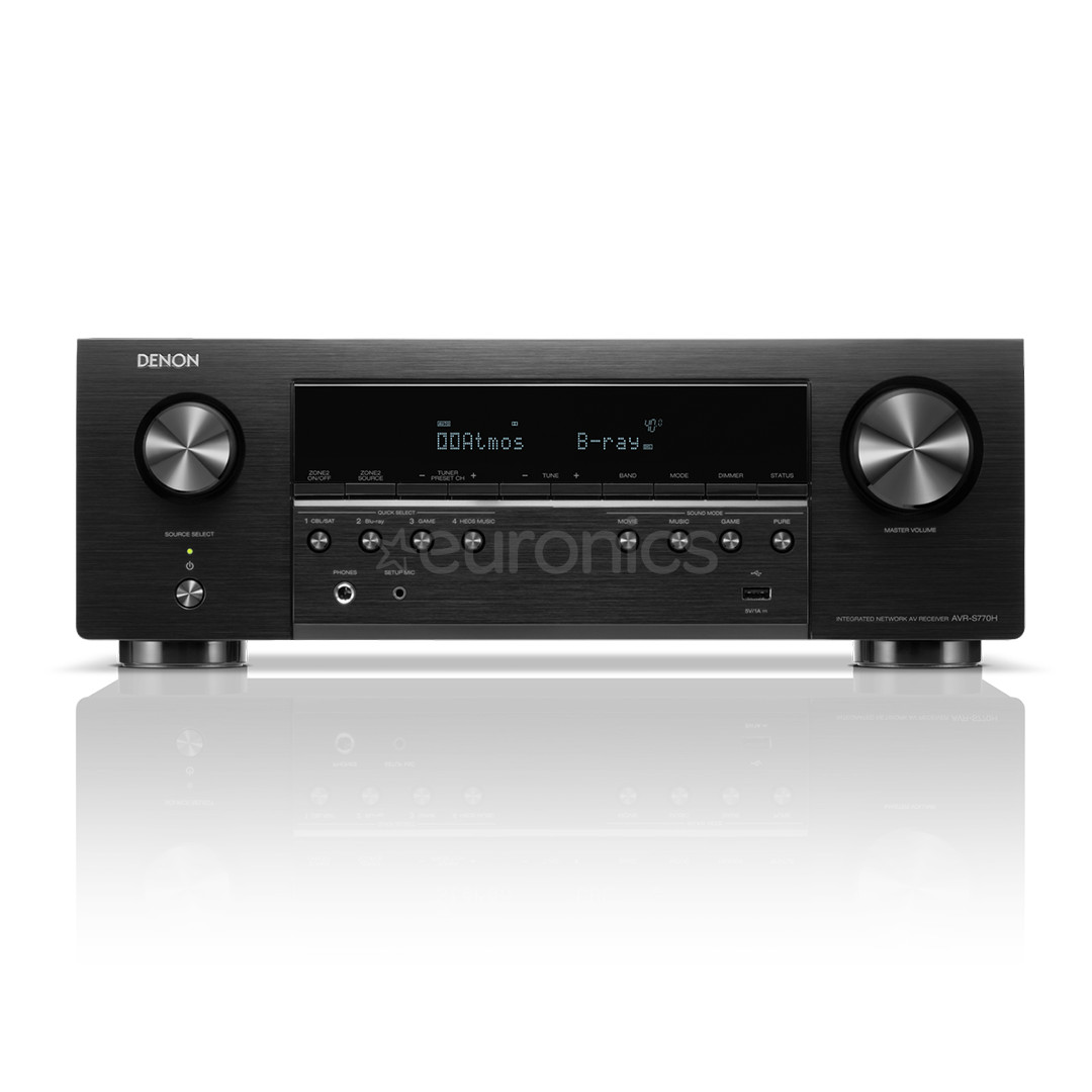 Denon AVR-S770H, 7.2, black - Receiver
