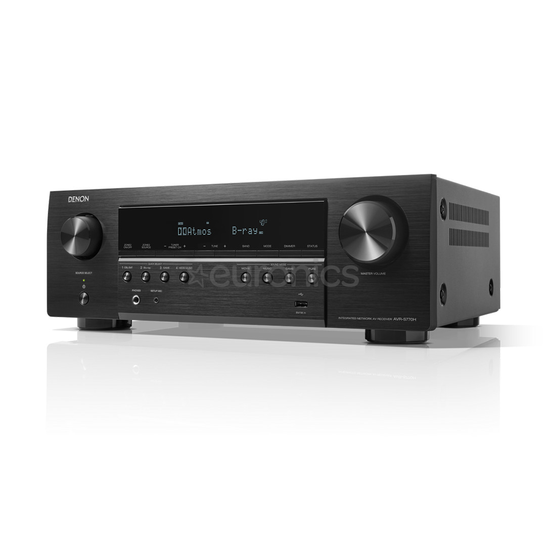 Denon AVR-S770H, 7.2, black - Receiver