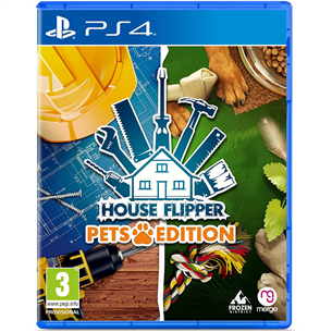 House Flipper - Pets Edition, PlayStation 4 - Spēle