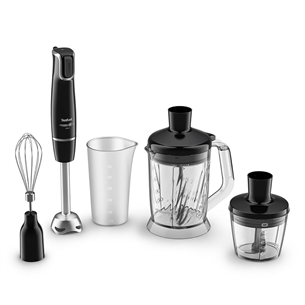 Tefal Infiny Force, 1000 W, black - Hand blender + XL Chopper blender accessory HB94L830