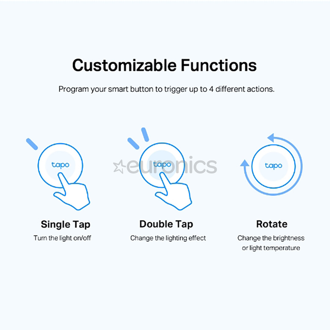 TP-Link Tapo Smart Button S200B, white - Smart button