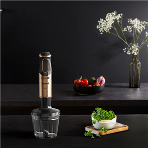Tefal Quickchef 3-in-1 Coppertinto, melna/vara - Rokas blenderis
