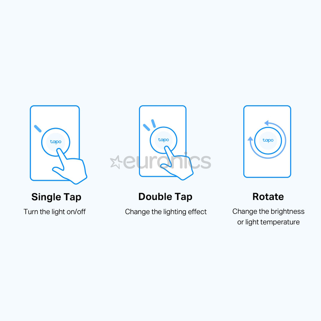 TP-Link Tapo Smart Dimmer Switch S200D, white - Smart dimmer switch