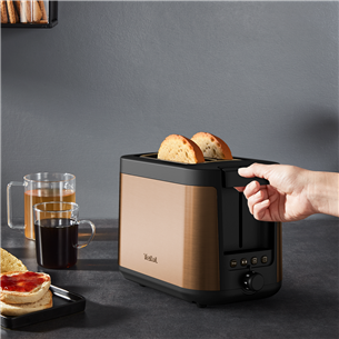 Tefal Coppertinto, 850 W, black/copper - Toaster