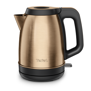 Tefal Coppertinto, 1.7 L, melna/vara - Tējkanna