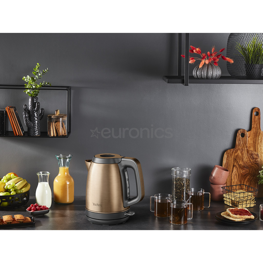 Tefal Coppertinto, 2400 W, copper/black - Kettle