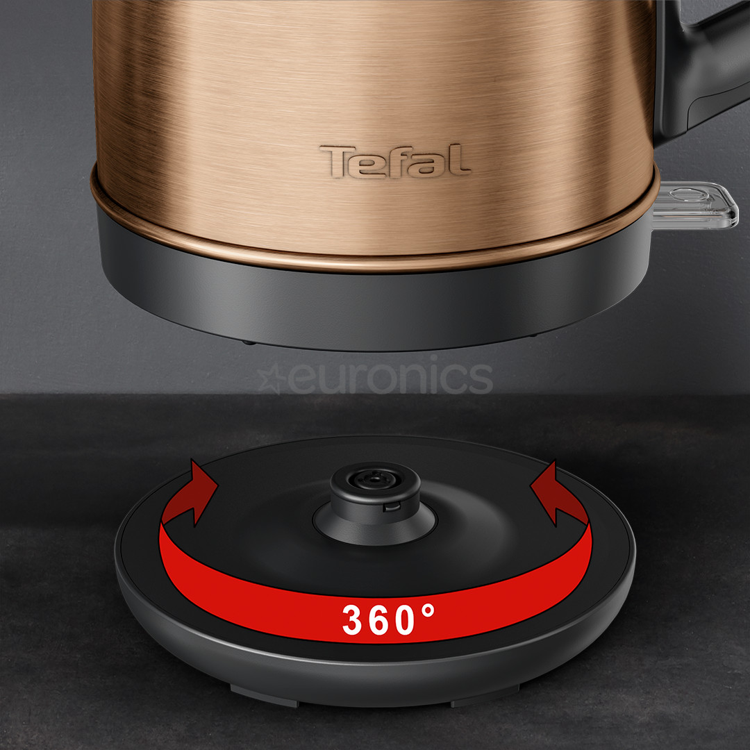 Tefal Coppertinto, 2400 W, copper/black - Kettle