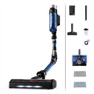 Tefal X-Force Flex 9.60, Aqua, синий - Беспроводной пылесос TY20C4WO