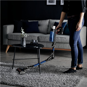 Tefal X-Force Flex 9.60 Aqua, zila - Bezvadu putekļu sūcējs