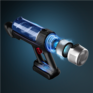 Tefal XForce Flex 9.60 Aqua, blue - Cordless vacuum cleaner