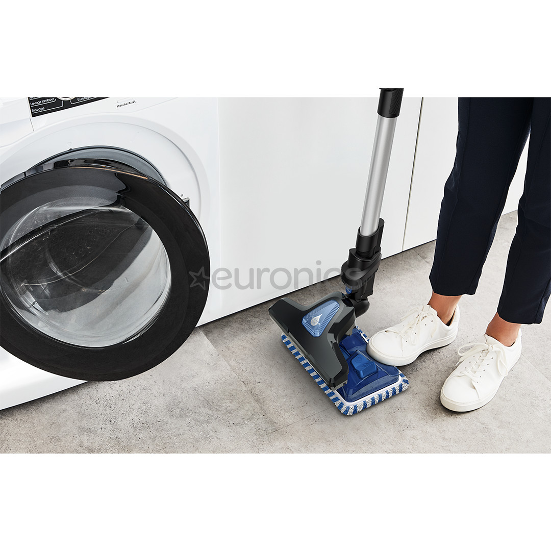 Tefal X-Force Flex 9.60 Aqua, melna - Bezvadu putekļu sūcējs