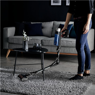 Tefal X-Force Flex 9.60 Aqua, melna - Bezvadu putekļu sūcējs