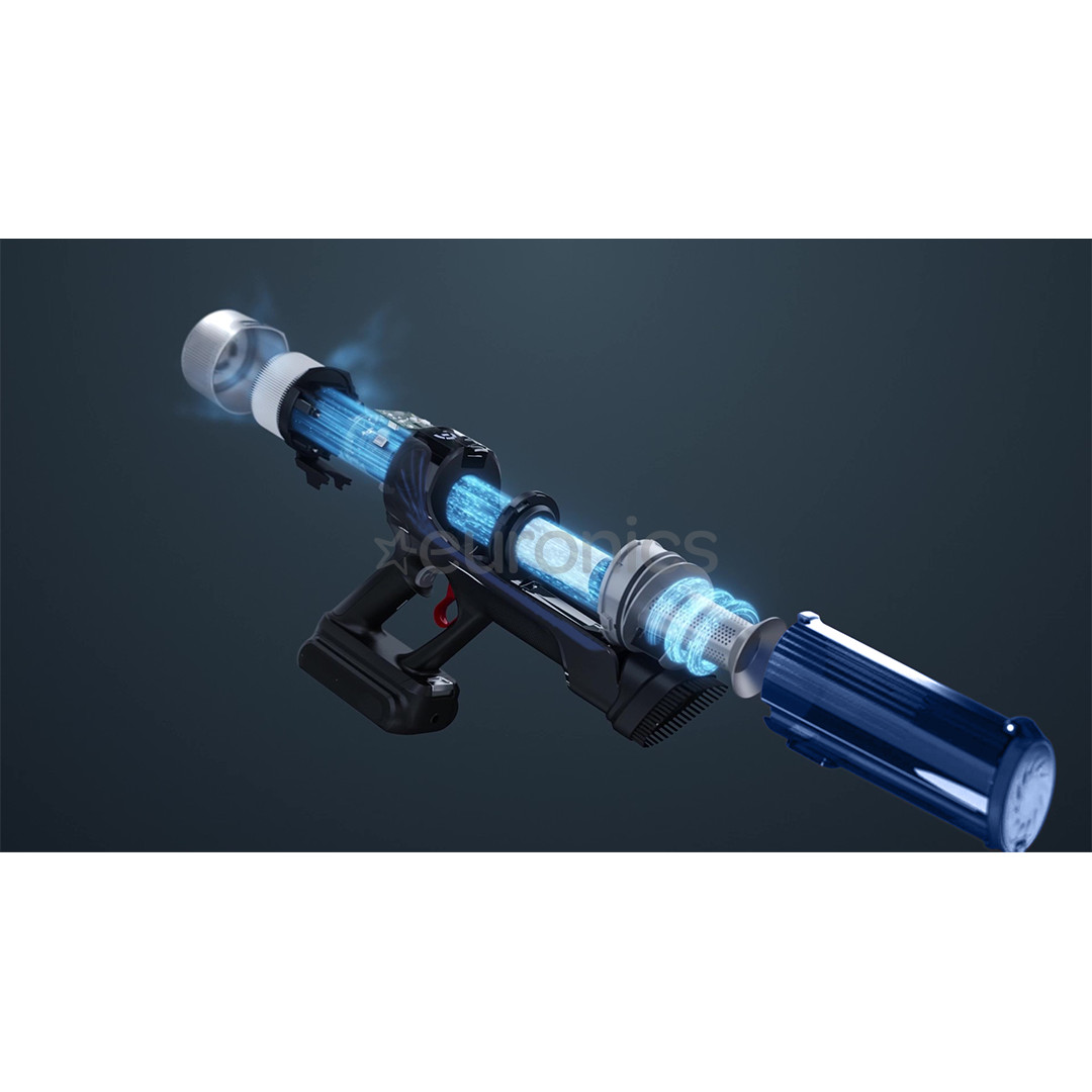 Tefal X-Force Flex 9.60 Aqua, melna - Bezvadu putekļu sūcējs