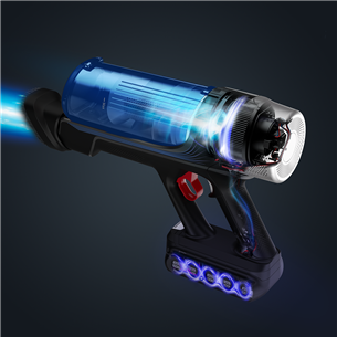 Tefal X-Force Flex 9.60 Aqua, melna - Bezvadu putekļu sūcējs