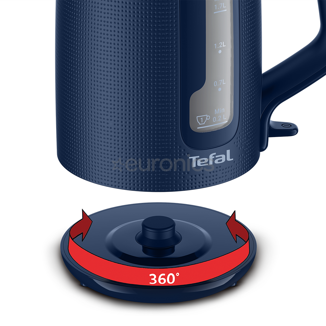 Tefal Morning Kettle, 1.7 L, zila - Tējkanna