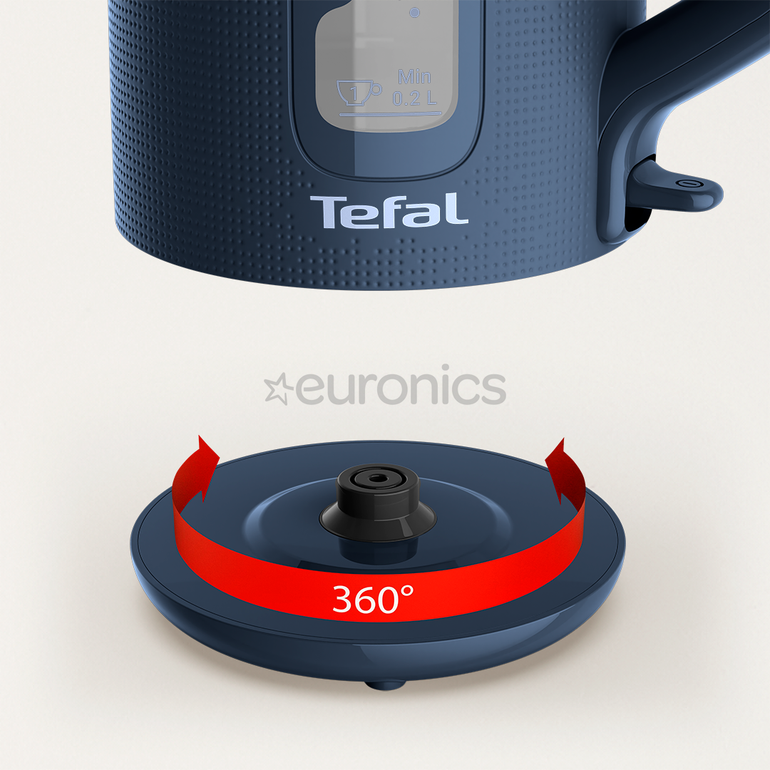Tefal Morning Kettle, 1.7 L, zila - Tējkanna