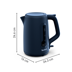 Tefal Morning Kettle, 1.7 L, zila - Tējkanna