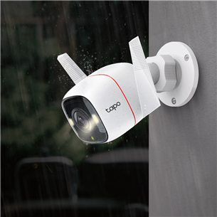 TP-Link Tapo C320WS, 2K, WiFi, LAN, white - Outdoor security camera