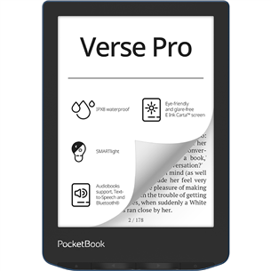 PocketBook Verse Pro, zila - E-grāmata PB634-A-WW