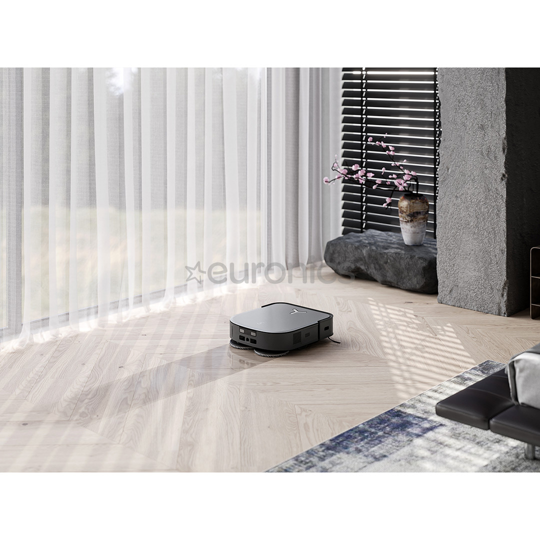 Ecovacs Deebot X2 Omni, сухая и влажная уборка, серый - Робот-пылесос