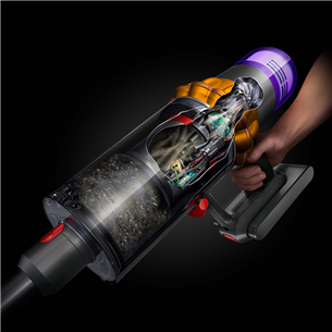 Dyson V15 Detect Absolute (2023), pelēka - Bezvadu putekļu sūcējs