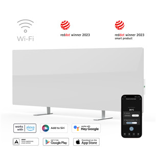 Aeno, 700+ Вт, белый - Обогреватель Premium Eco Smart