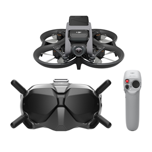 DJI Avata Fly Smart Combo With FPV Goggles V2, melna - Radio vadāms lidaparāts 6941565913418