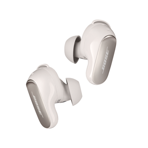 Bose QuietComfort Ultra Earbuds, aktīvā trokšņu slāpēšana, balta - Bezvadu austiņas