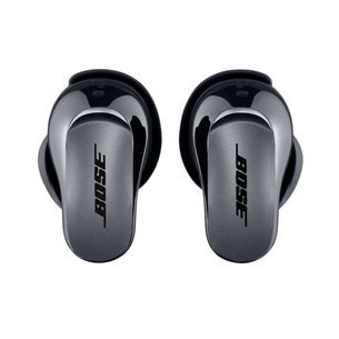 Bose QuietComfort Ultra Earbuds, aktīvā trokšņu slāpēšana, melna - Bezvadu austiņas