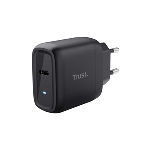 Trust Maxo, 45 W, USB-C, melna - Lādētājs