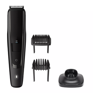 Philips Beardtrimmer 5000, melna - Bārdas trimmeris