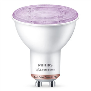 Philips WiZ LED Smart Bulb, 50 W, GU10, RGB - Smart light