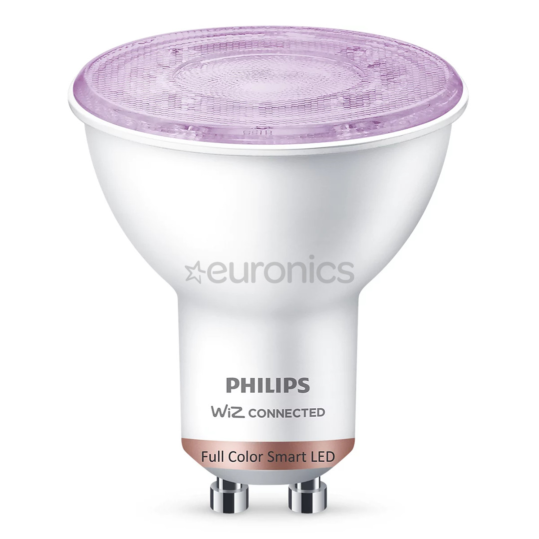 Philips WiZ LED Smart Bulb, 50 W, GU10, RGB - Smart light