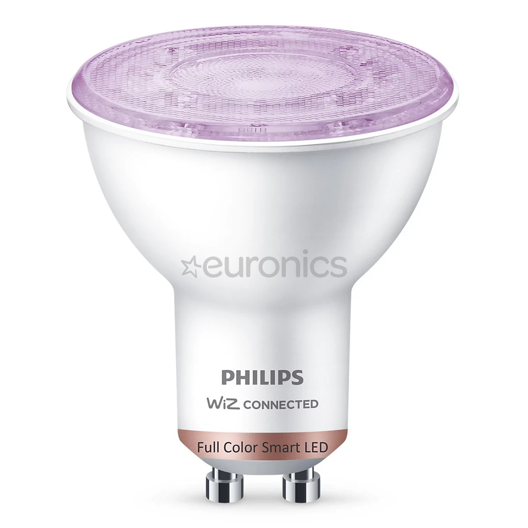 Philips WiZ LED Smart Bulb, 50 W, GU10, RGB - Smart light