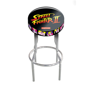 Arcade1Up Capcom Legacy Adjustable Stool, black - Chair STF-S-01319