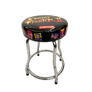 Arcade1Up Capcom Legacy Adjustable Stool, black - Chair