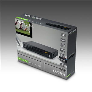 Muse M-55 DV, HDMI, USB, black - DVD player