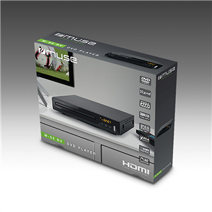 Muse M-55 DV, HDMI, USB, melna - DVD atskaņotājs