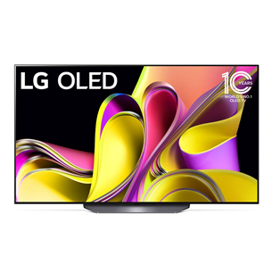 LG OLED B3, 77'', Ultra HD, OLED, черный - Телевизор