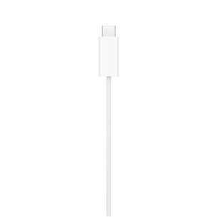 Apple Watch Magnetic Fast Charger, USB-C, 1 m, balta - Bezvadu lādētājs