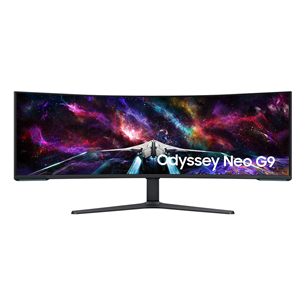 Samsung Odyssey Neo G9, 57", 240 Hz, Quantum Mini-LED, Ultra HD, balta - Ieliekts monitors LS57CG952NUXEN