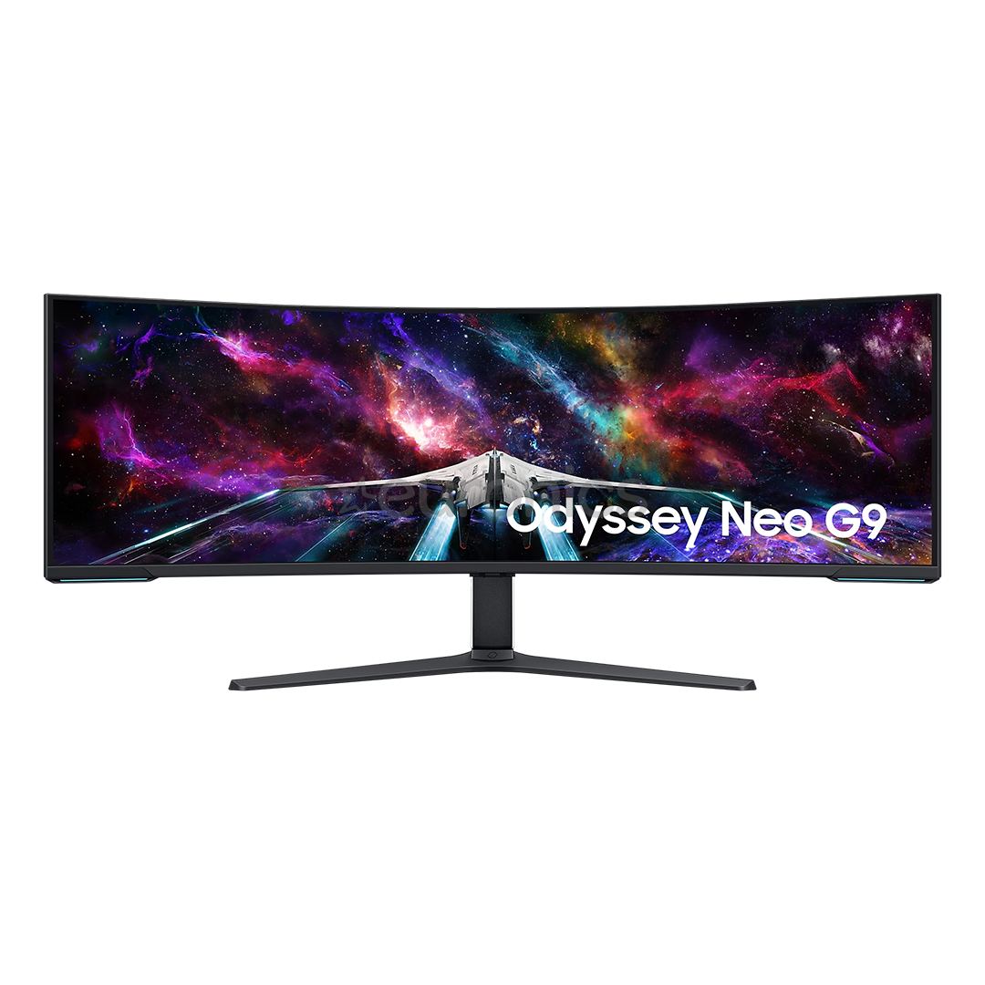 Samsung Odyssey Neo G9, 57", 240 Гц, Quantum Mini-LED, Ultra HD, изогнутый, белый - Монитор