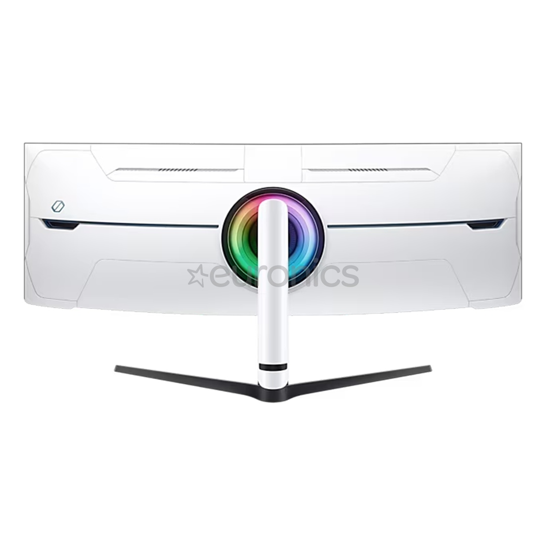 Samsung Odyssey Neo G9, 57", 240 Гц, Quantum Mini-LED, Ultra HD, изогнутый, белый - Монитор