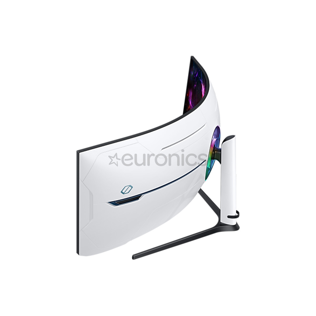 Samsung Odyssey Neo G9, 57", 240 Hz, Quantum Mini-LED, Ultra HD, curved, white - Monitor