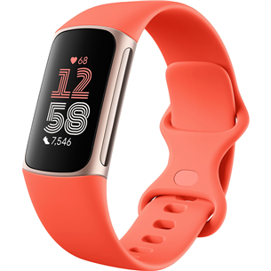 Fitbit Charge 6, orange - Activity tracker