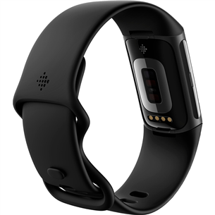 Fitbit Charge 6, melna - Aktivitāšu sensora aproce