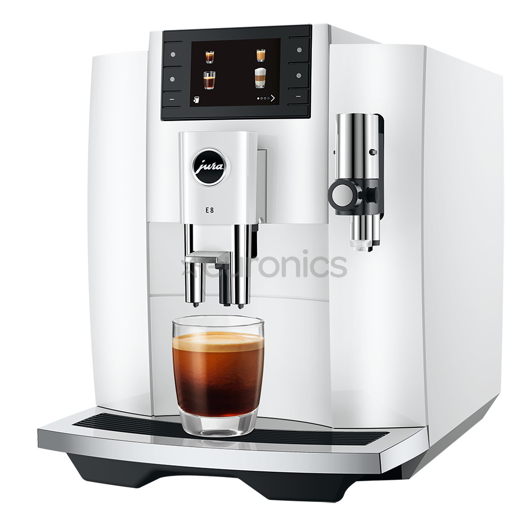 JURA E8 (EC), Piano White - Кофемашина