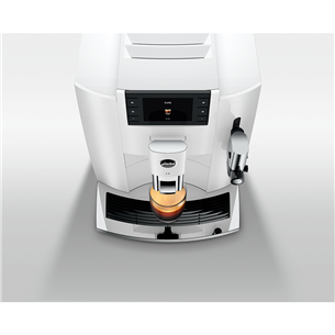 JURA E8 (EC), Piano White - Espresso machine