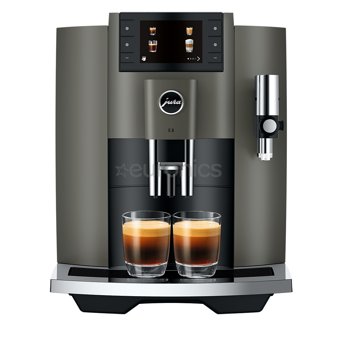JURA E8 (EC), темная нерж. сталь - Кофемашина