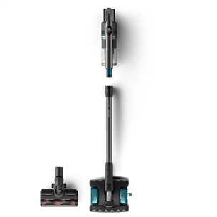 Philips 8000 Series Aqua Plus, grey - Cordless vacuum cleaner